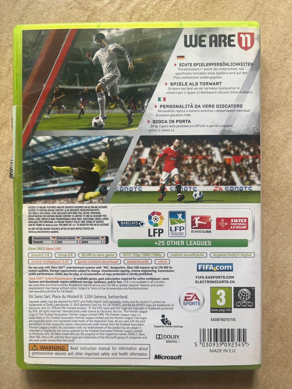 Microsoft Spiele: Jeu FIFA 11 pour Xbox 360 – Gebraucht aus Vernayaz von Darkfrost 1