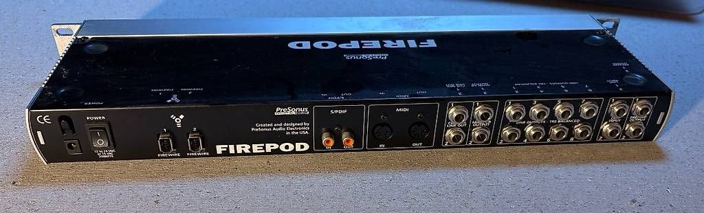 PreSonus Equipement studio: PreSonus Firepod FireWire Audio Interface – D'occasion à Zürich par Umzug_1234 1