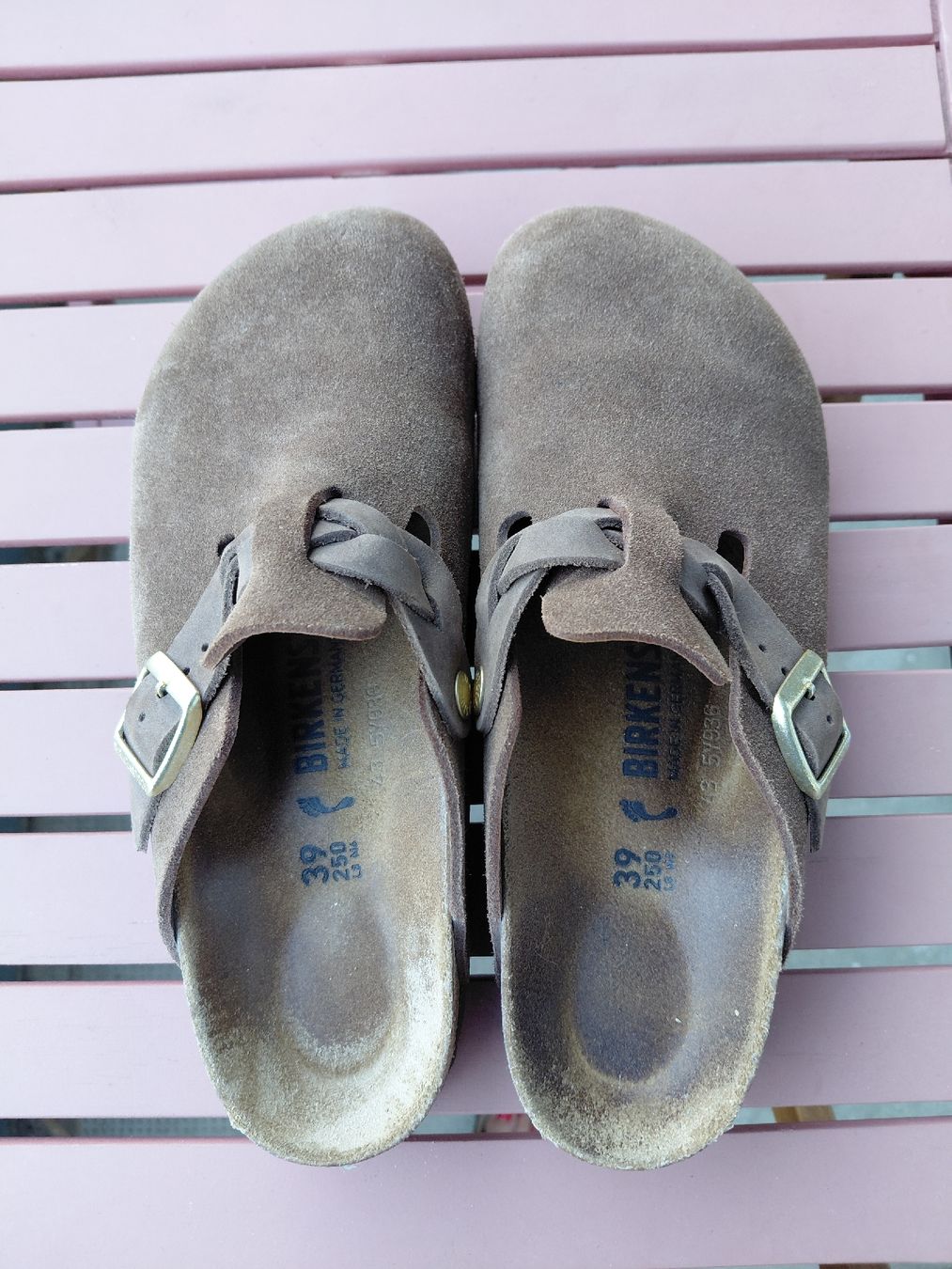 Scarpe da donna: birkenstock Boston – Usato da conthey venduto da Sarahaude1