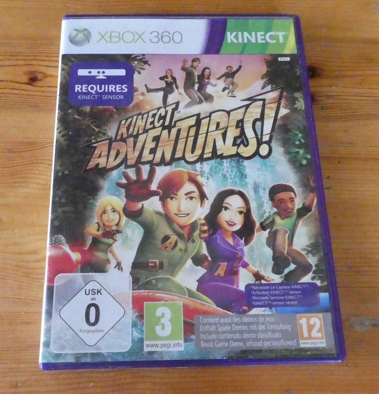 Spiele: Kinect Adventures! Xbox 360 Jeu Neuf Pal FR – Gebraucht aus Troistorrents von Marion70