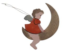 Erzgebirge Weihnachtsschmuck Mond