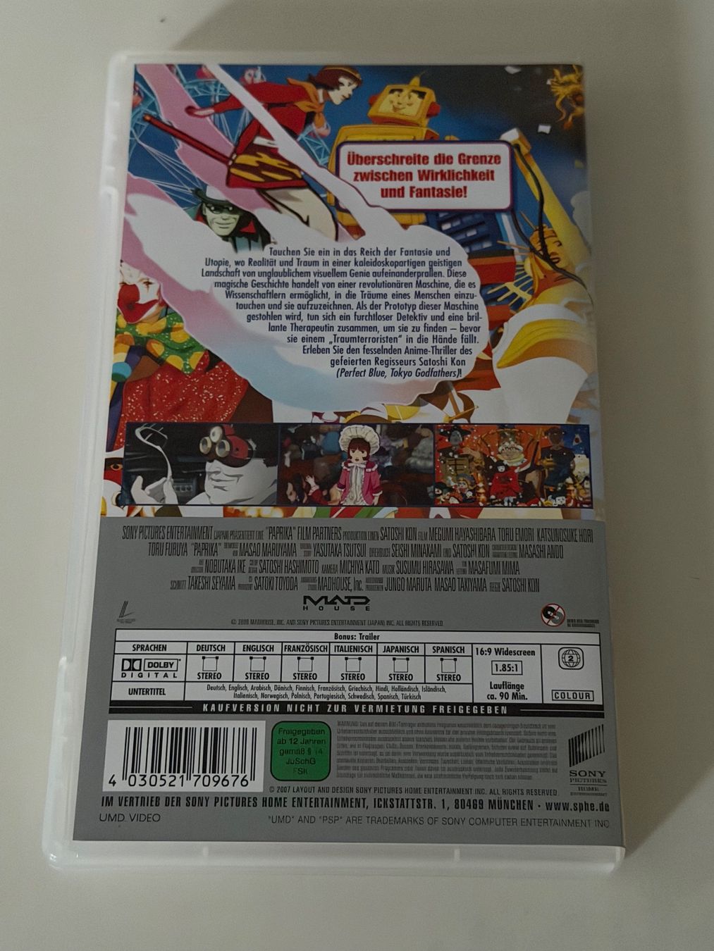 Sony Giochi: Paprika - PSP UMD – Usato da Altstätten SG venduto da sheamus 1