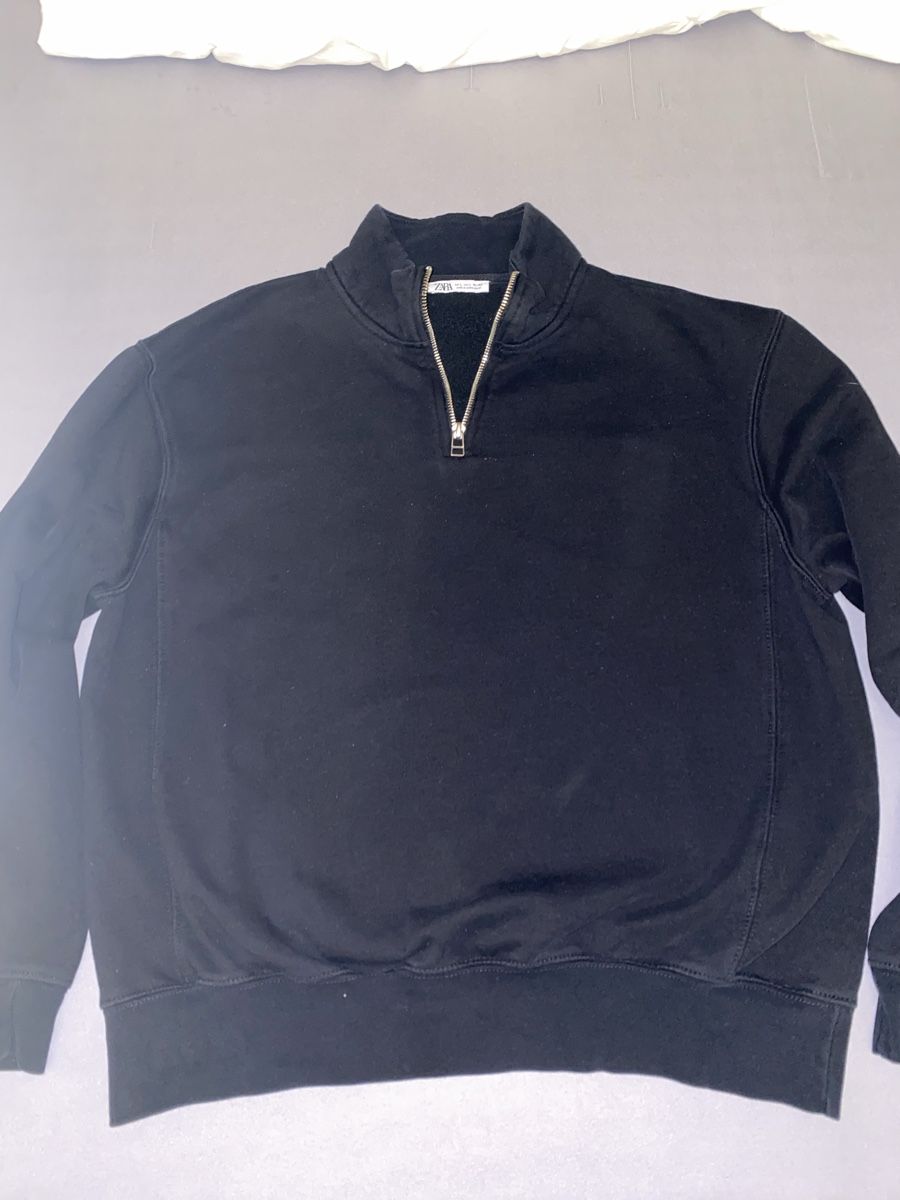 Zara Maglioni & Felpe: Zara Pullover schwarz mit Reissverschluss – Usato da Lippoldswilen venduto da duk_xcr9