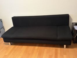 Praktisches Bettsofa / Gästebett mit Stauraum (145 x 200 cm)
