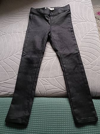 Pantalon fille taille 104, slim 