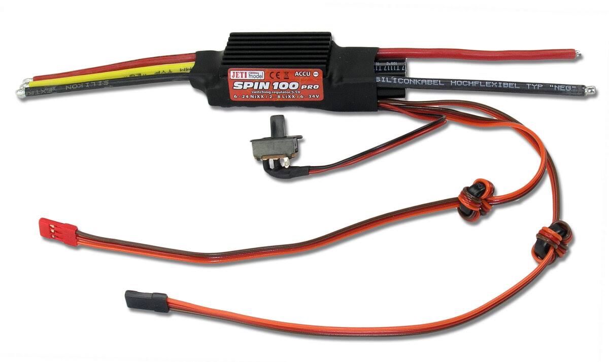 RC Modellbau: Jeti Spin 100 Pro BL Controller – Neu (gemäss Beschreibung) aus Rombach von mobsi13