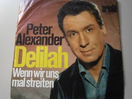 Vinyl-Single Peter Alexander - Delilah
