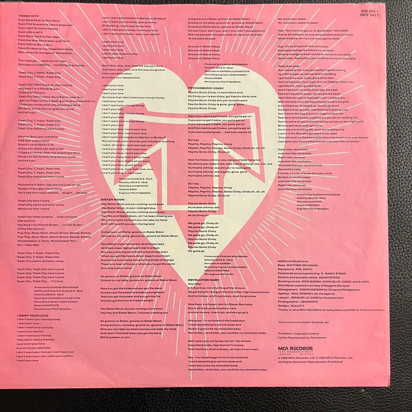 Dischi in vinile: Transvision Vamp - Pop Art - Vinyl LP – Usato da Lenzburg venduto da sch_lml8 2