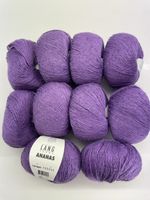 Wolle Lang Yarns ANANAS Violett 50g Neu