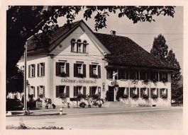 GRUSS aus TEUFENTHAL, GASTHOF HERBERGE 1950