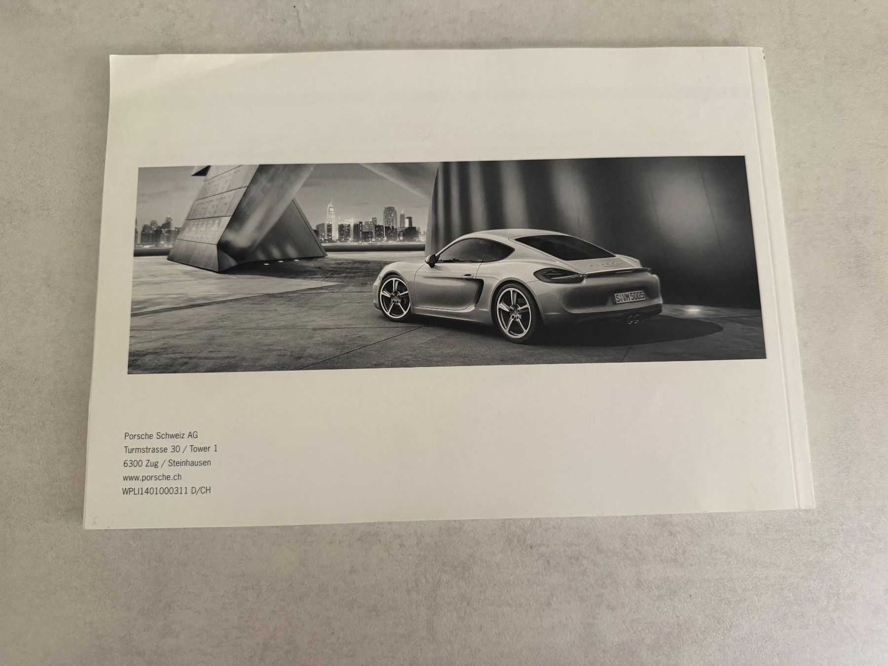Porsche Documents: 3 Kataloge Porsche Cayman – D'occasion à Geroldswil par Jeremy11 5