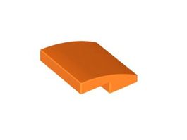 LEGO - 100x Orange Slope, Curved 2x2 x 2/3 - 15068 - NEW