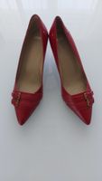 Rote Pumps von BOSS, Gr 39/40, Kittenheel - 1x getragen drin