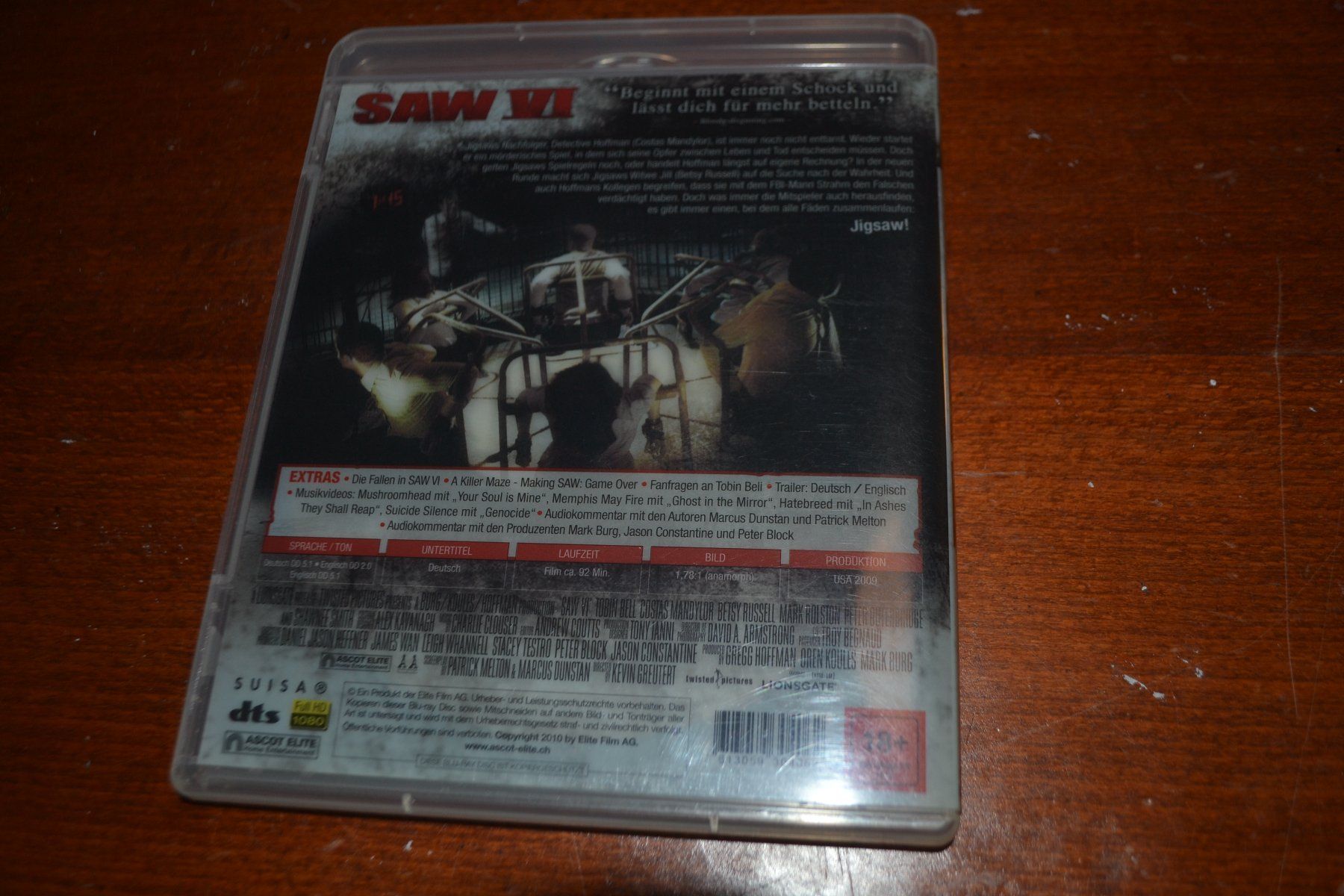 Tutti i DVDs: Saw VI – Usato da Laupen ZH venduto da chefdom 1