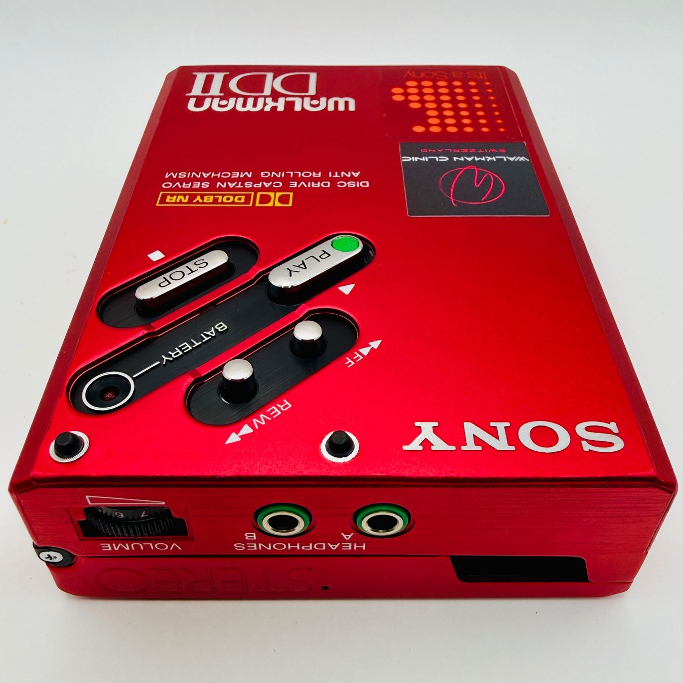 Sony Lettore multimediale portatile: Sony Walkman WM-DDII rot #306 – Usato da Vorderthal venduto da WalkmanClinic 4