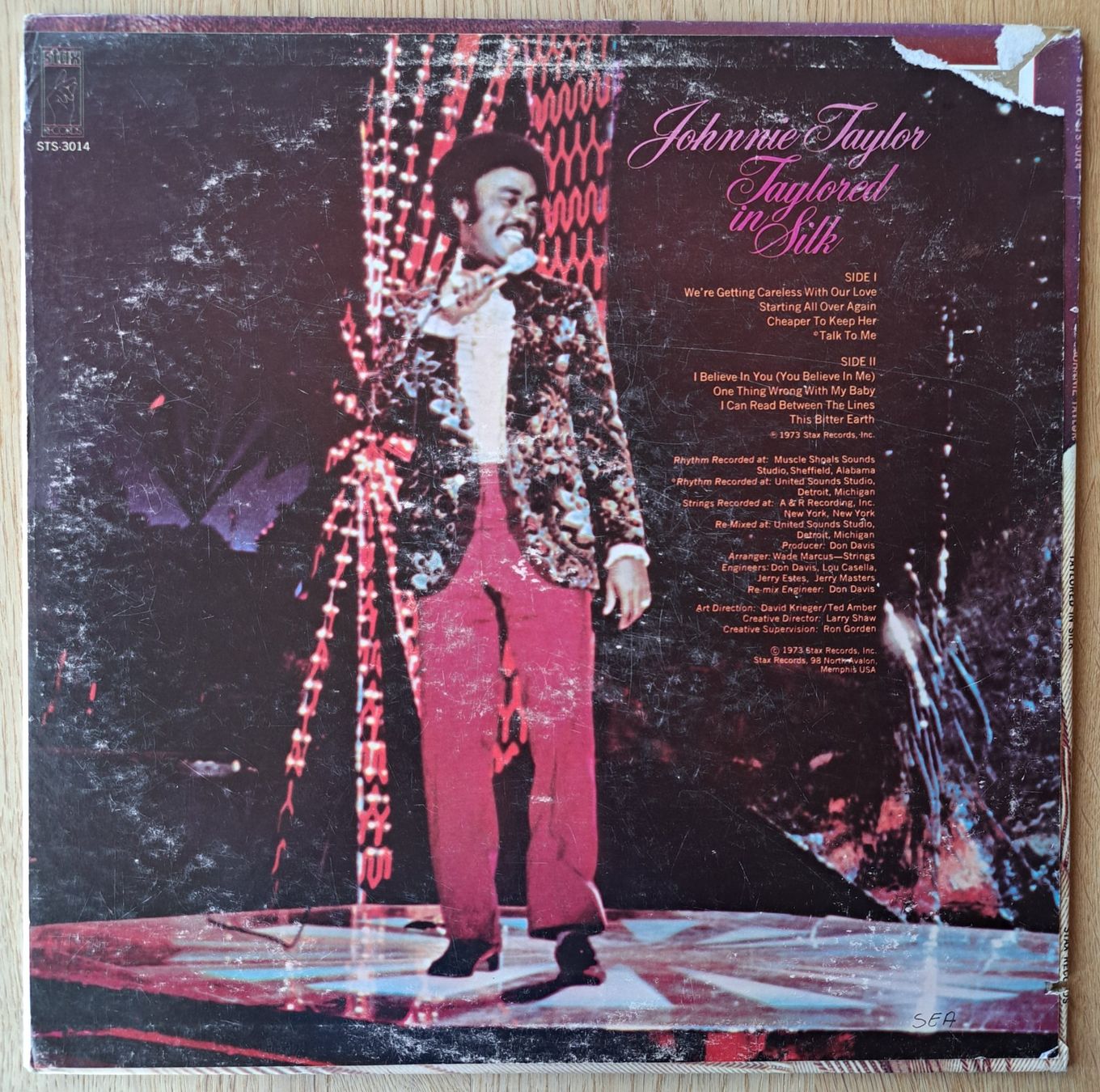 Dischi in vinile: Johnnie Taylor - Taylored in silk – Usato da Meggen venduto da Ricardokoch 1