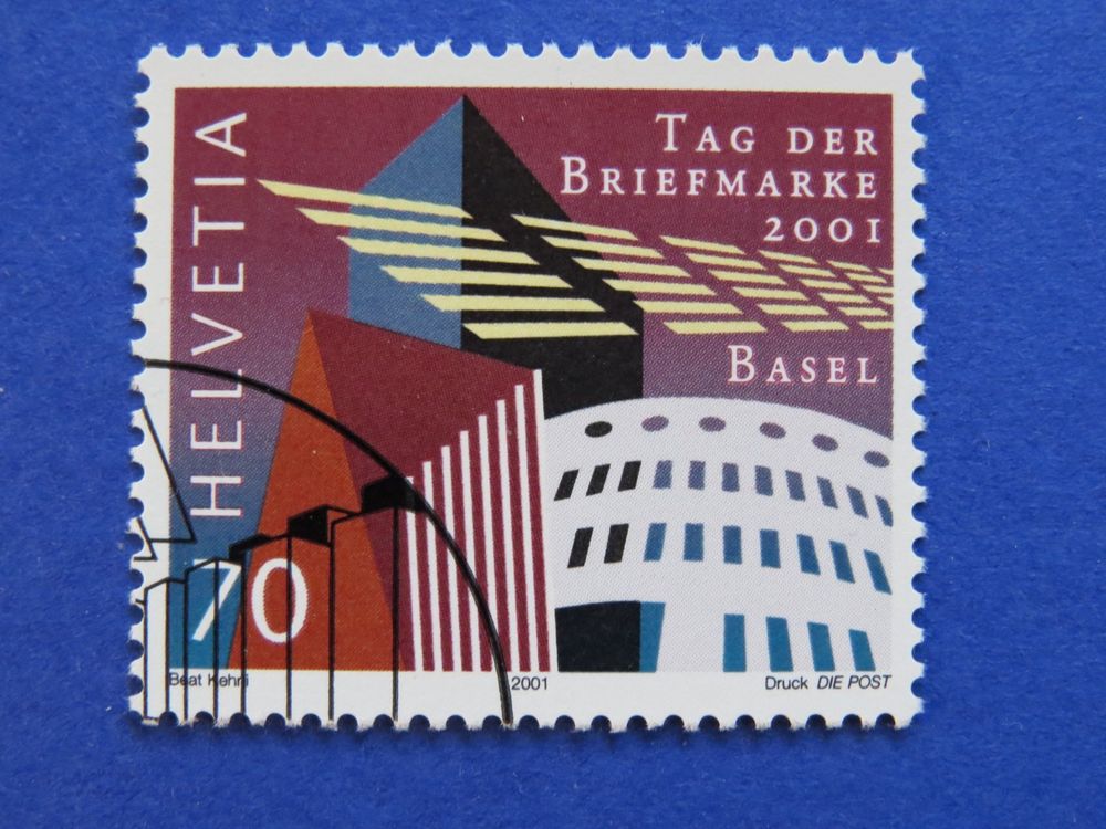 Sonderm. 'Tag Der Briefmarke' 2001 - Off.ET-Stempel BASEL | Kaufen Auf ...