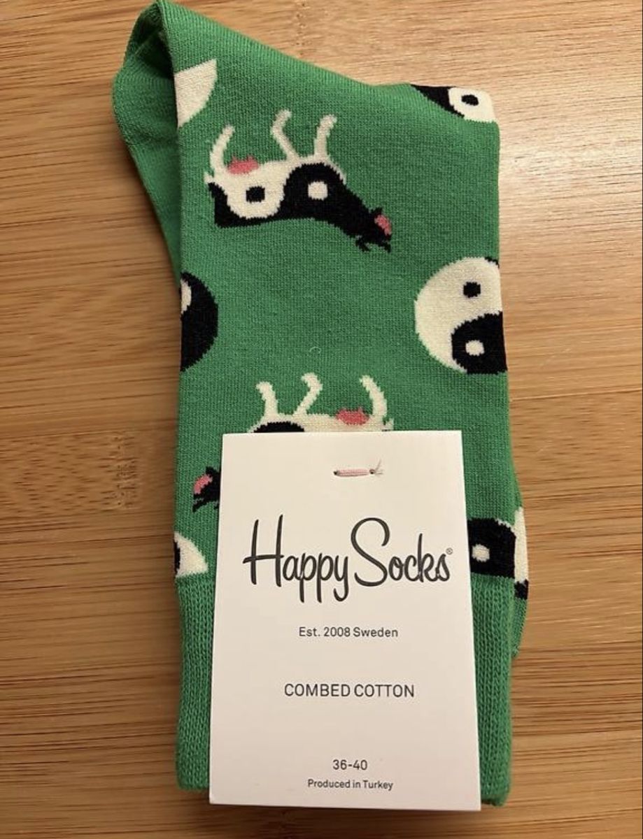 Happy Socks Calze: Happy Socks Yin-Yang-Kuh-Design – Nuovo (secondo la descrizione) da Herisau venduto da Usuperman 1