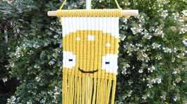 Décoration Murale pour Enfant en Macramé.