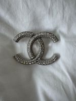 Broche argenté bijou fantaisie