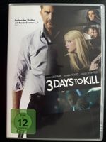 3 Days to Kill DVD Kevin Costner FSK 12 guter Zustand
