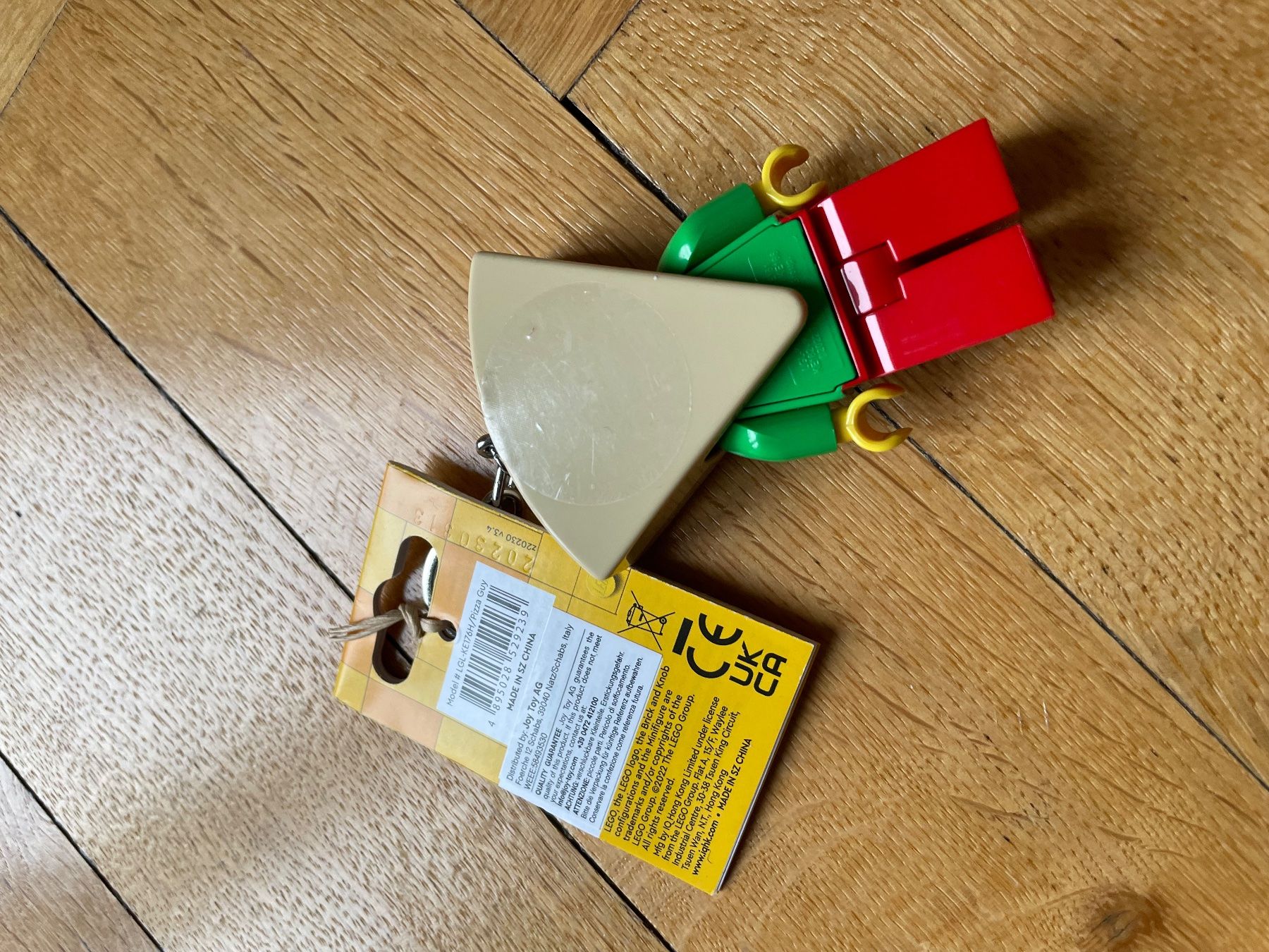 Portachiavi: Porte clé lampe Lego Pizza – Nuovo e nell'imballaggio originale da Lausanne venduto da Elpi2014 2