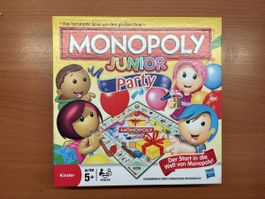 Monopoly Junior Party Brettspiel für Kinder ab 5 Jahren