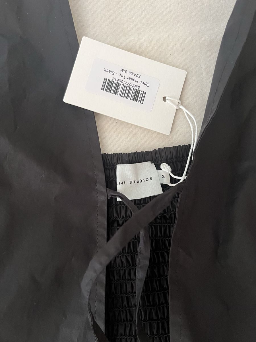 Top: Deiji Studios Top schwarz Grösse M neu mit Etikett – Nuovo e nell'imballaggio originale da Zürich venduto da Milepe15 1