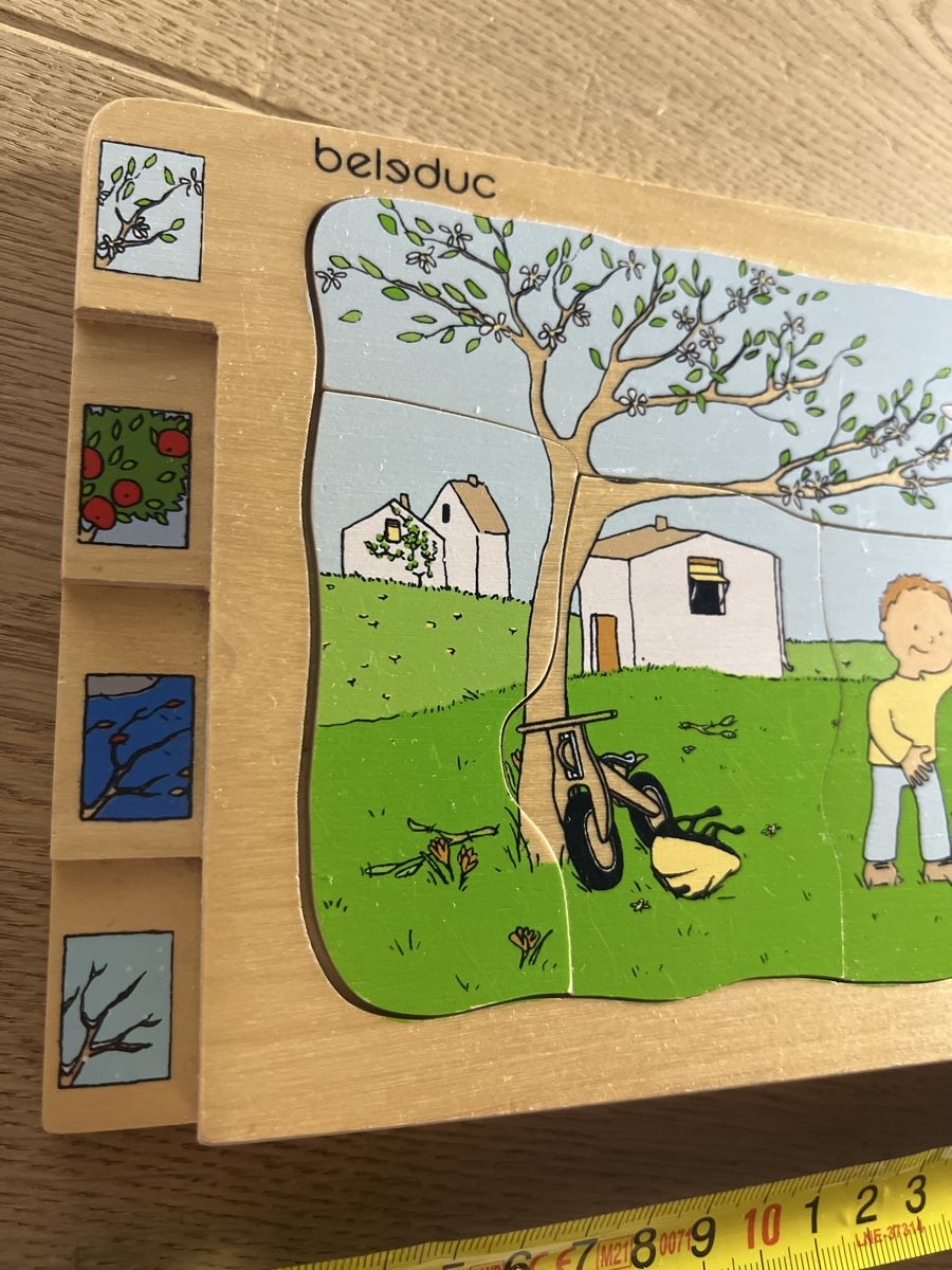 Puzzle: Belsduc Holzpuzzle Jahreszeiten – Usato da Oensingen venduto da katepe 1