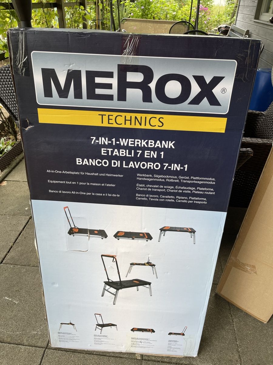 Werkbänke: Werkbank 7 - IN 1 Modus Merox – Neu und originalverpackt aus Sursee von cera01