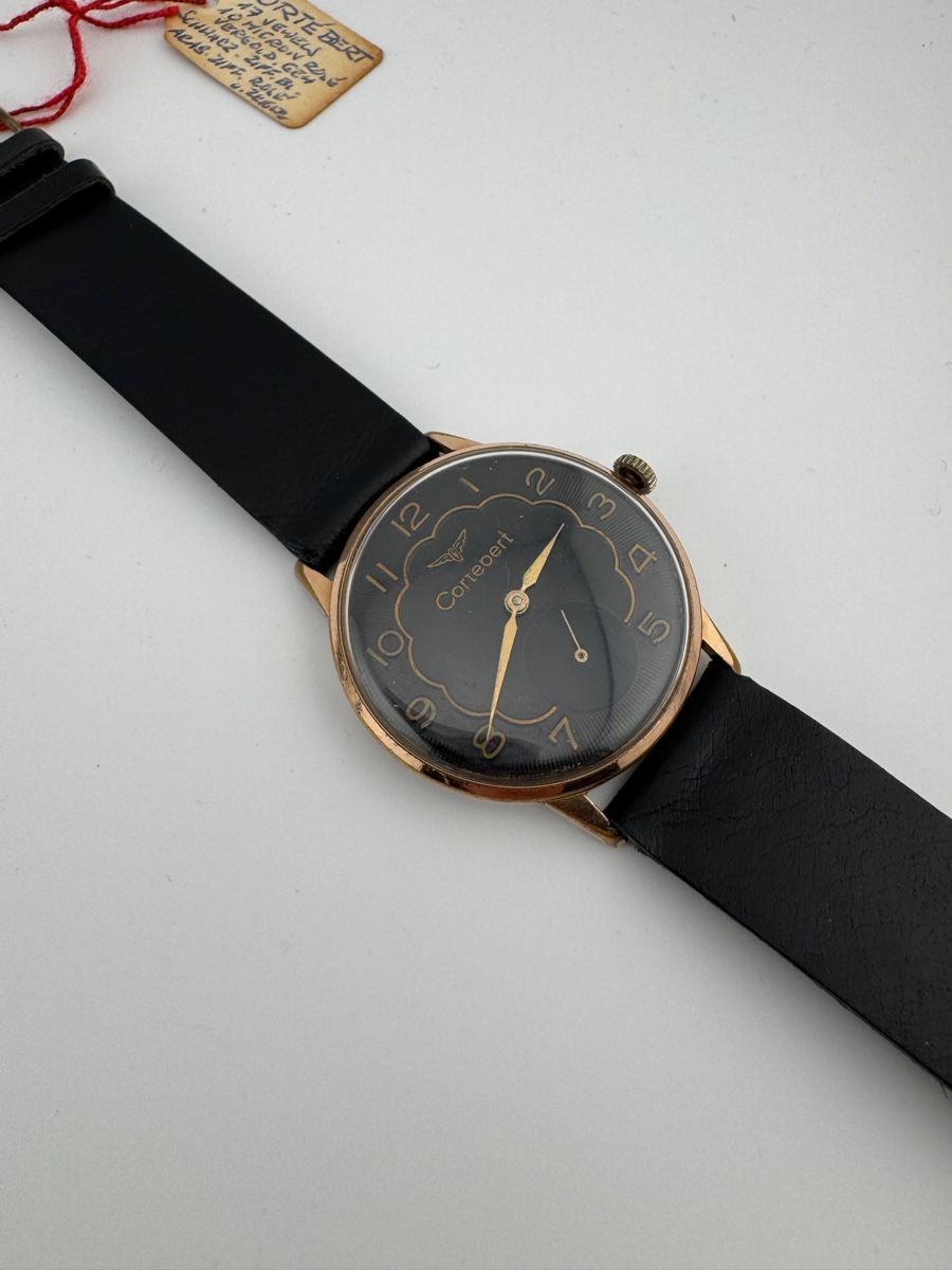 Cortébert Orologi: Cortébert Turkish Railways herrenuhr rare  – Usato da Biel/Bienne venduto da Olin.ka