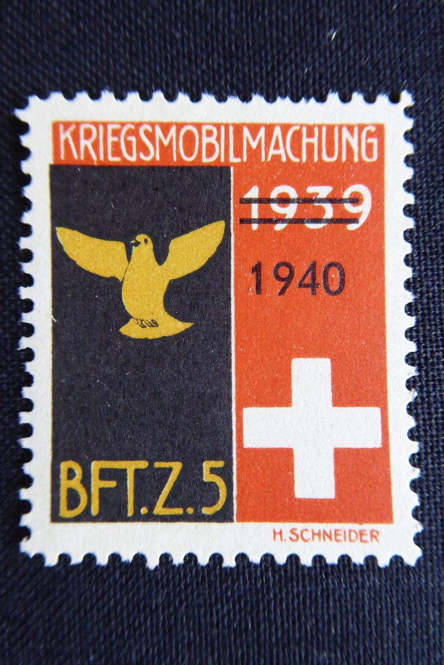 Tutti i francobolli: (m359) Brieftaubendienst Wit 8/1 ** – Usato da Basel venduto da scholle50