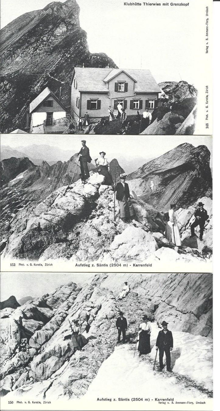 Ansichtskarten: AK Säntis – Gebraucht aus Appenzell von mai25