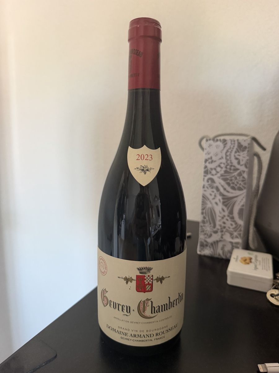 Vino: Gevrey Chambertin Rousseau 2023 – Nuovo (secondo la descrizione) da St. Gallen venduto da tri_79wf 1