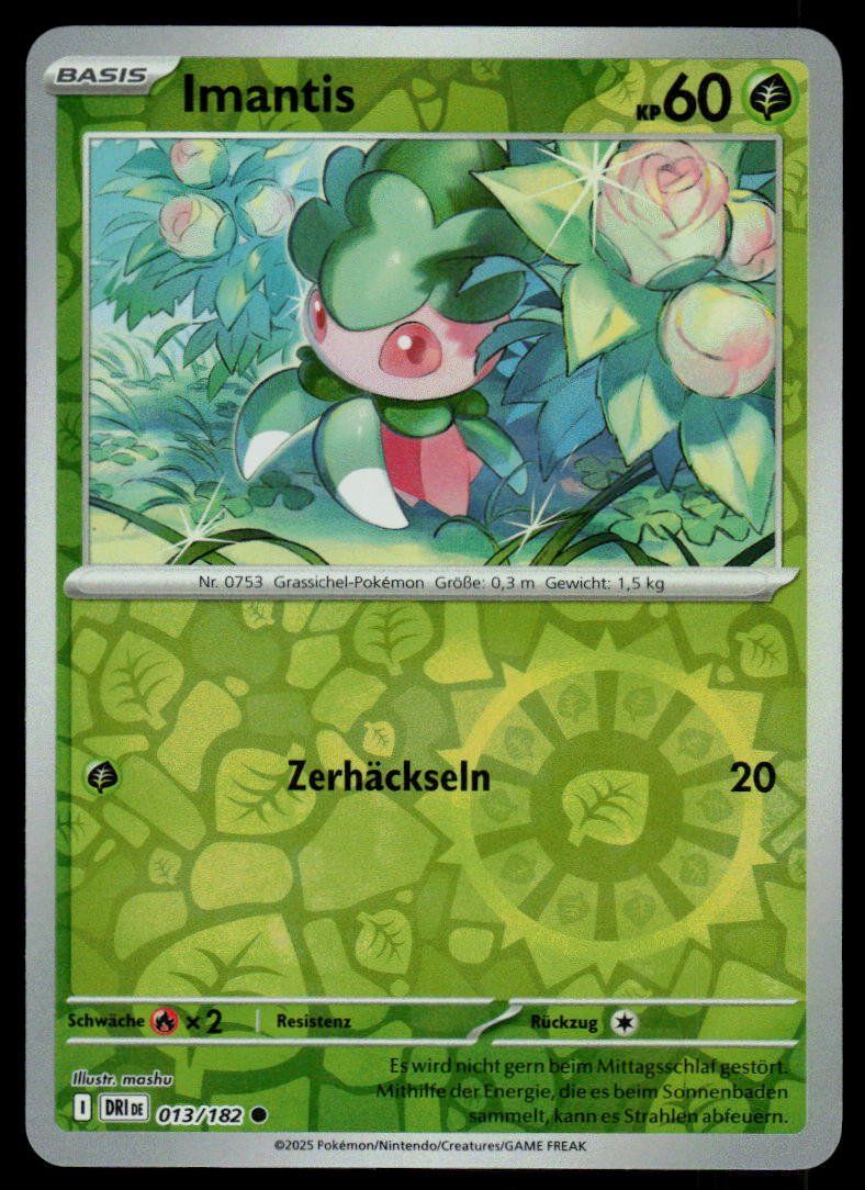 Pokémon Carte collezionabili: Pokemon Imantis 013/182 – Usato da Herisau venduto da Pokemon2025