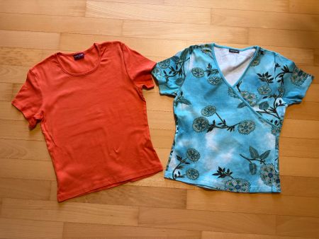 2 Shirts von Street one und Biaggini in Grösse 36