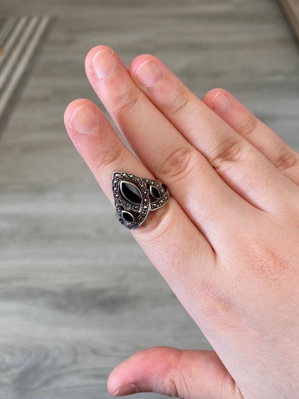 Anelli: Bague en argent taille 55 – Usato da Montreux venduto da Perledor