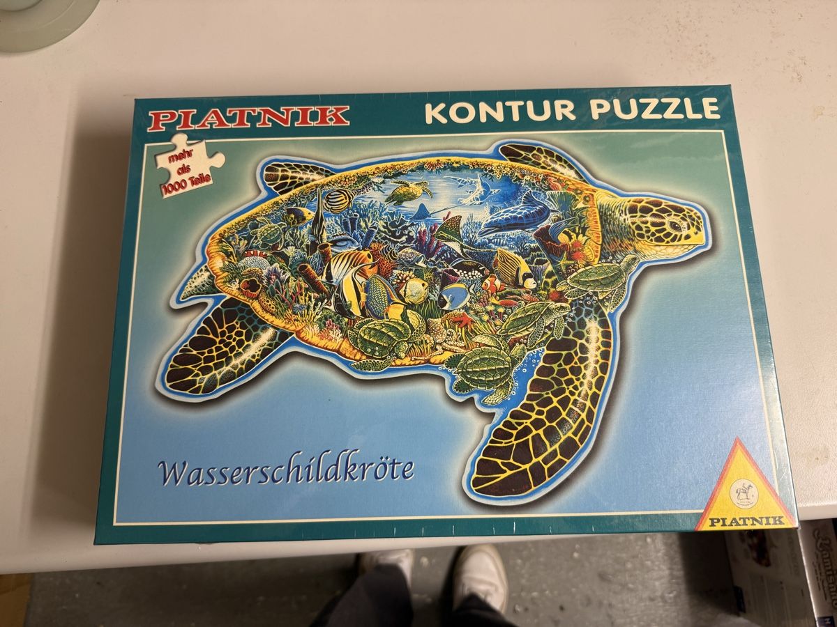 Puzzle: Puzzle Schildkröte – Nuovo e nell'imballaggio originale da Mühleberg venduto da Slashi