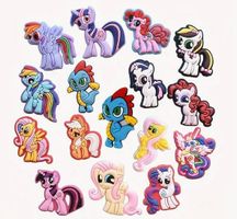 Little Pony: 16 shoe charms jibbitz