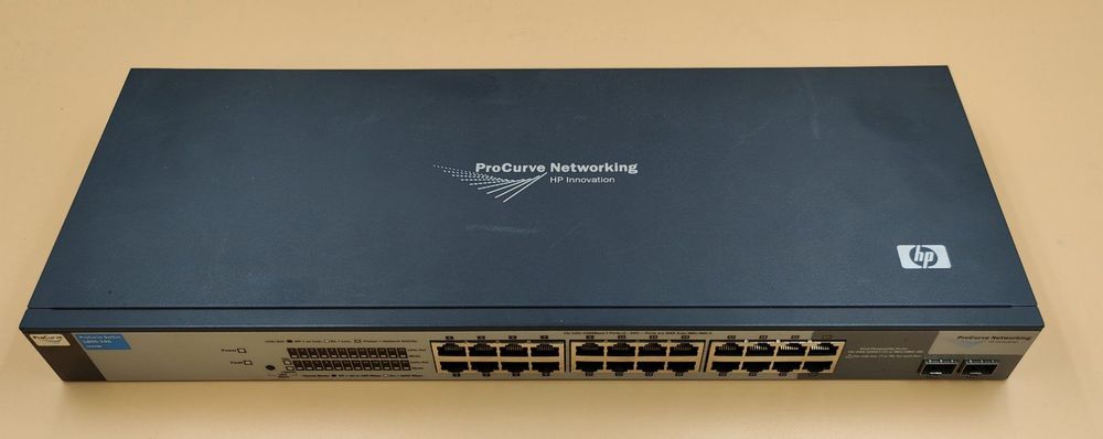 SWITCH 24 PORTS 1G Gigabit HP ProCurve 1800-24G J9028B commutateur géré