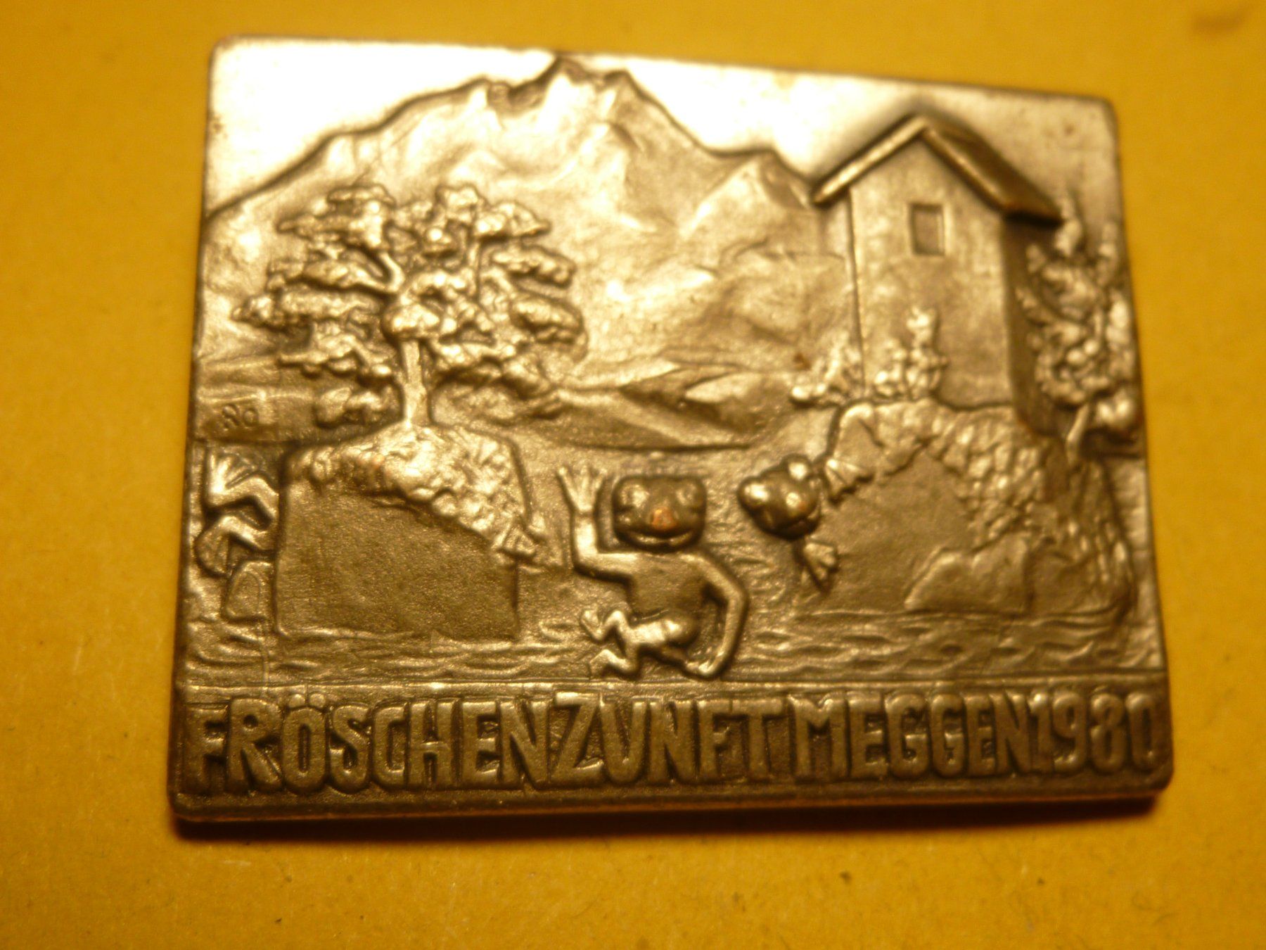 Placchette & Badge: MEGGEN 1980 SILBER – Usato da Ried (Muotathal) venduto da Mandarin02