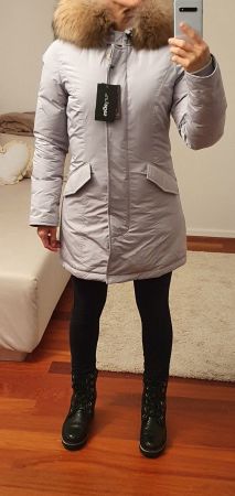 Jacke Daunen Original Woolrich XS NEU LuxuryArctic Version
