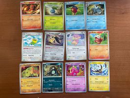 Pokemon 12er Karten Set (Versand gratis)