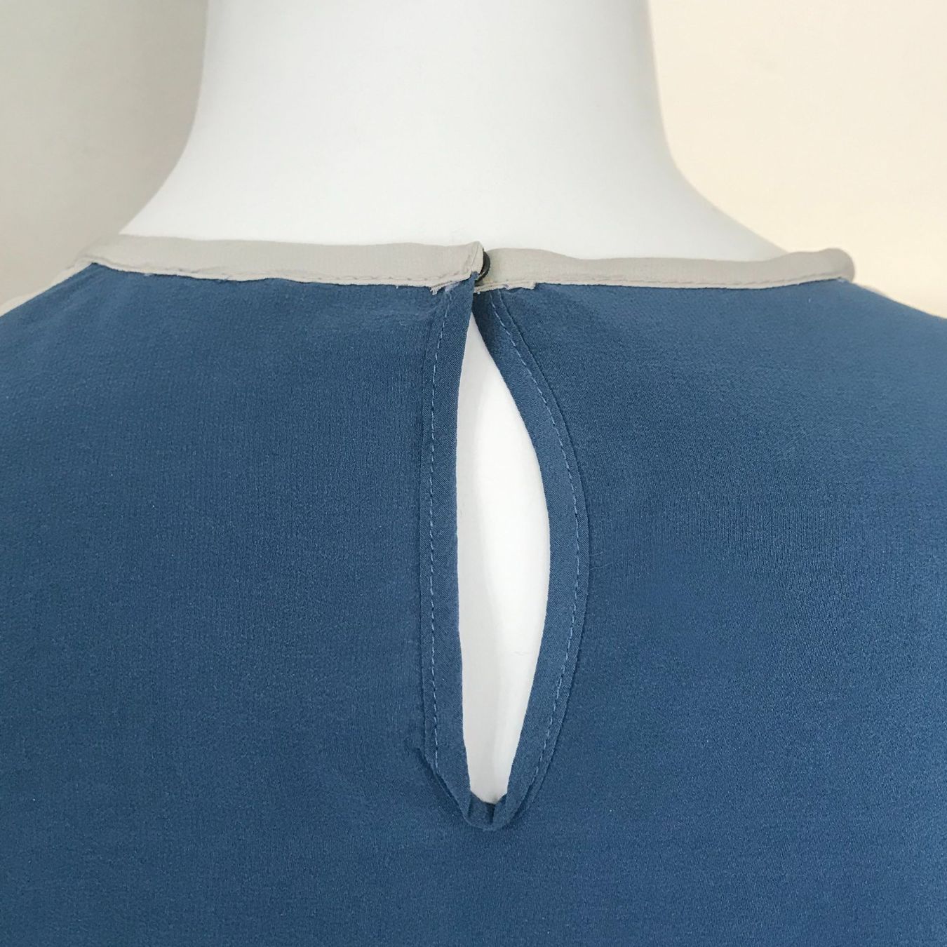 Modissa Blusen: Bluse Seide Gr. S modissa Colour Blocking VINTAGE 1970s – Gebraucht aus Brüttisellen von Buxus 5