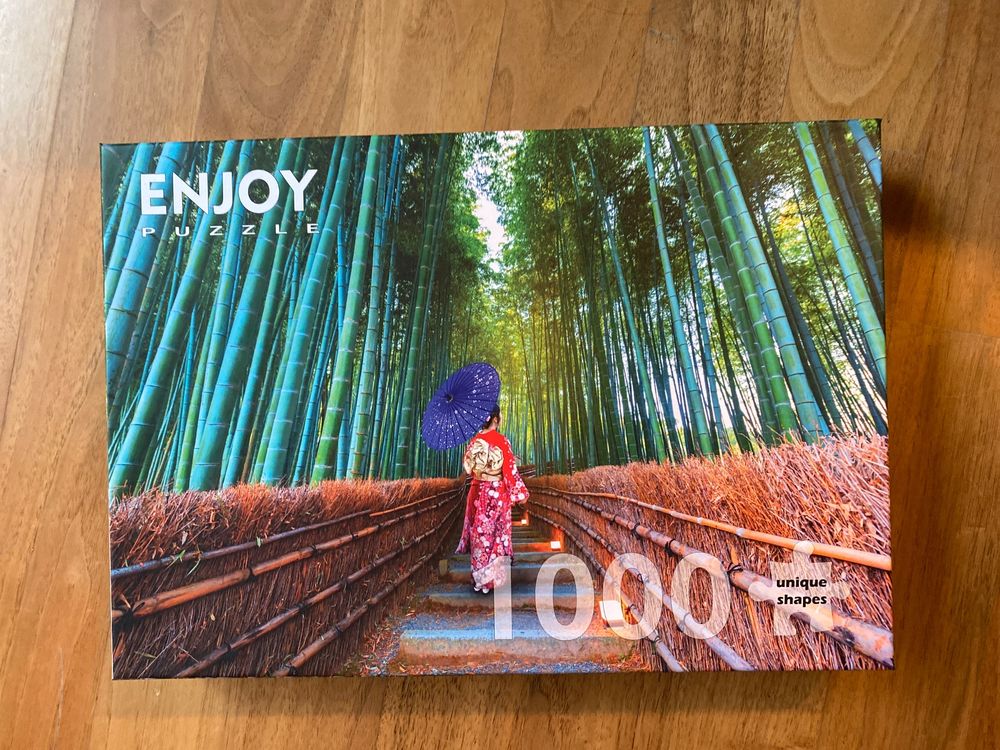 1000er Puzzle Asian Woman in Bamboo Forest (Gebraucht) in Luzern für ...