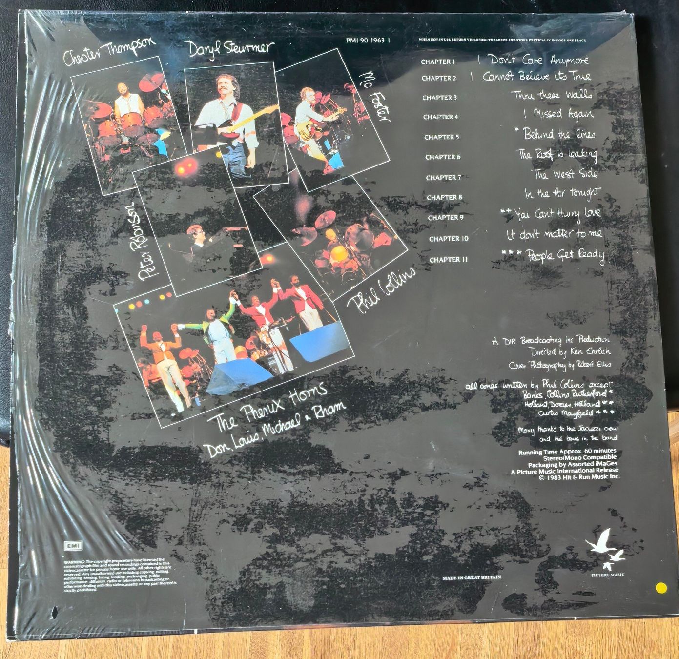 Tutti i DVDs: Laserdisc Phil Coollins – Usato da huenenberg venduto da Suizofelize 1