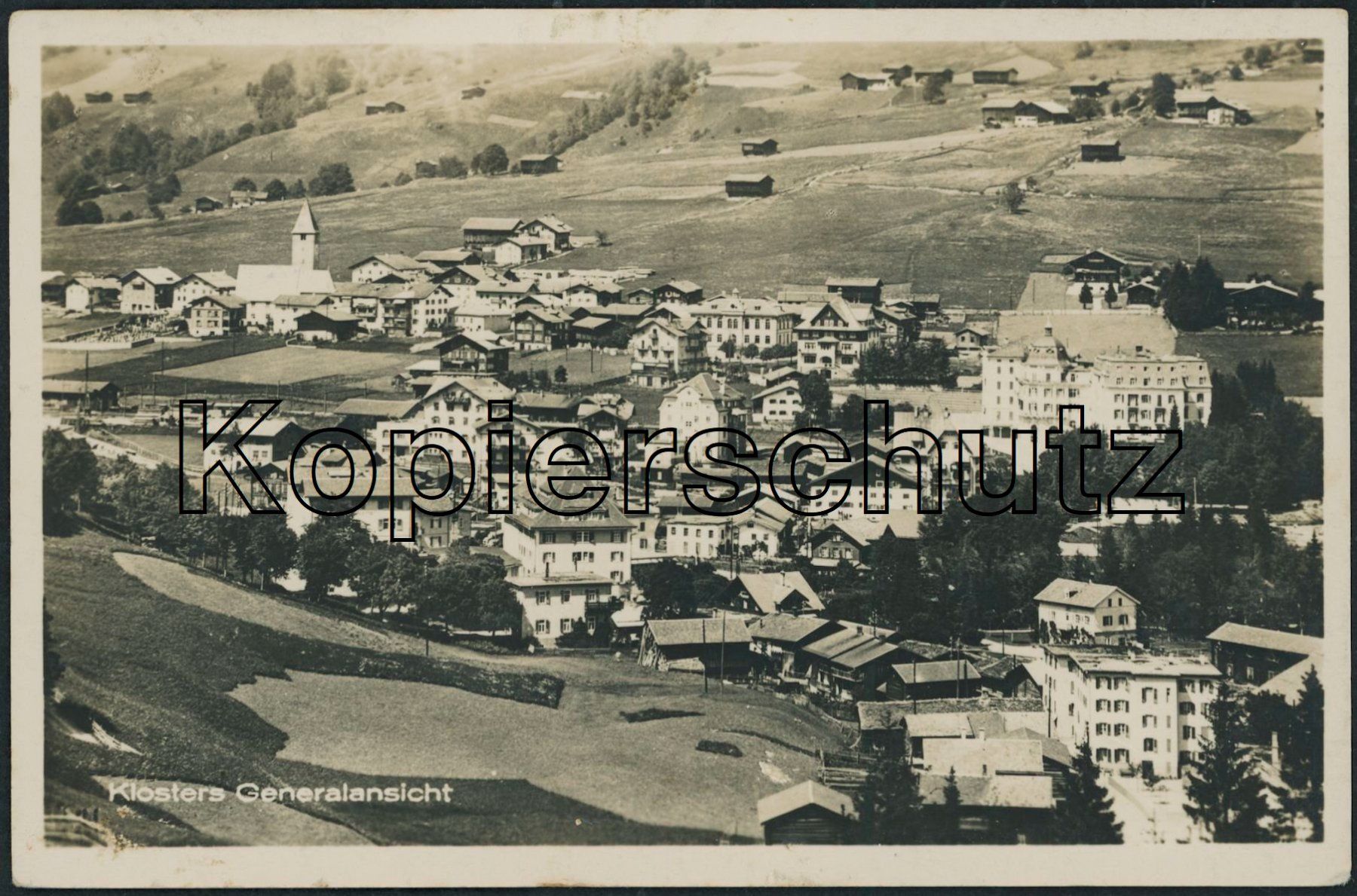 Cartoline postali: GRS Klosters – Usato da Schindellegi venduto da leecollect
