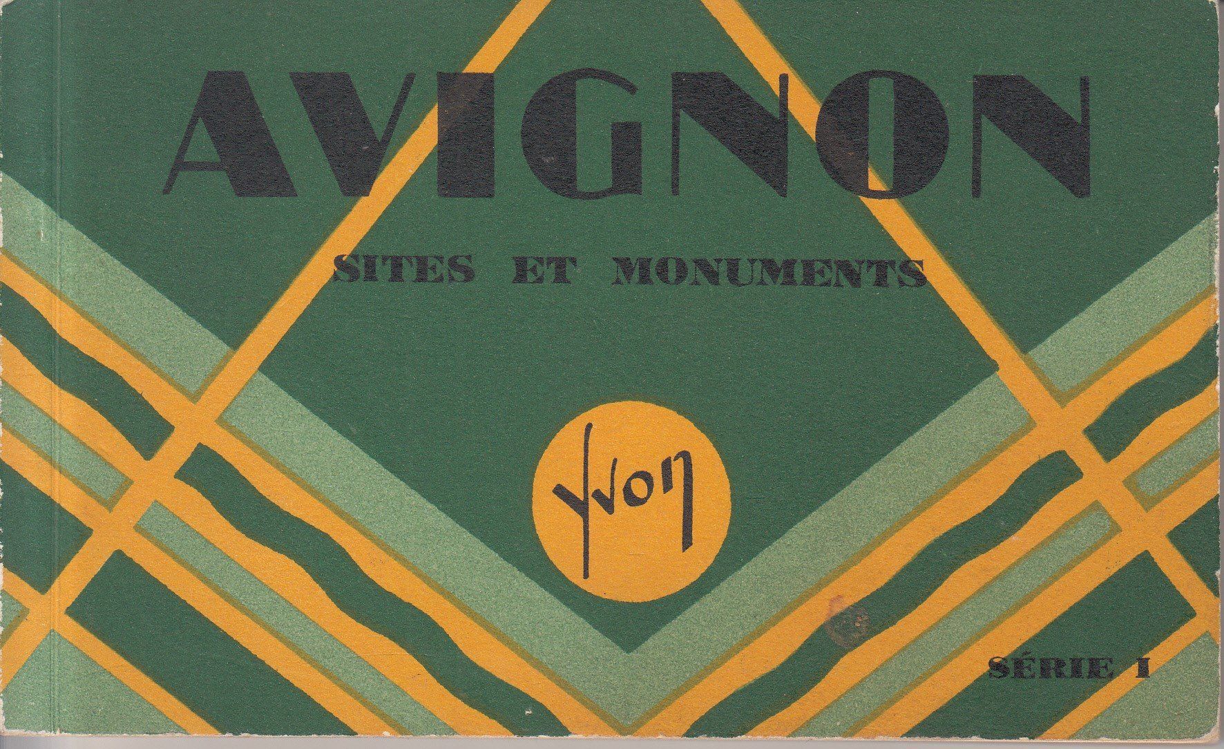 Ansichtskarten: Avignon, AK-Büchlein mit 19 Karten 1935 – Gebraucht aus Bürglen TG von StampGraf
