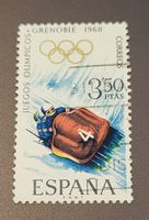Spanien alte briefmarke