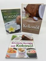 📚🥥 3x Kochbücher 'Kokosöl' - Rezepte für mehr Gesundheit